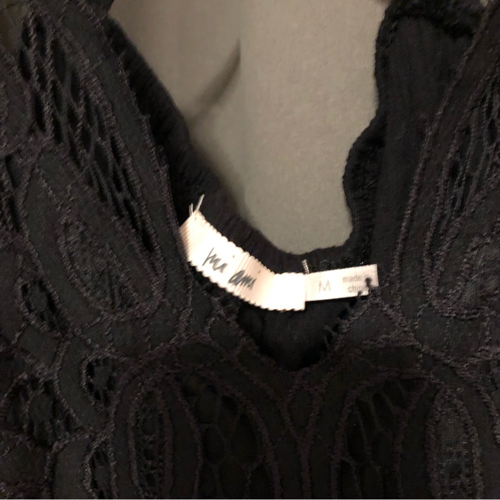 Black Lace Nightie - Picture 5 of 6